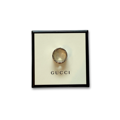 Gucci Interlocking G Wide Band Ring (16)