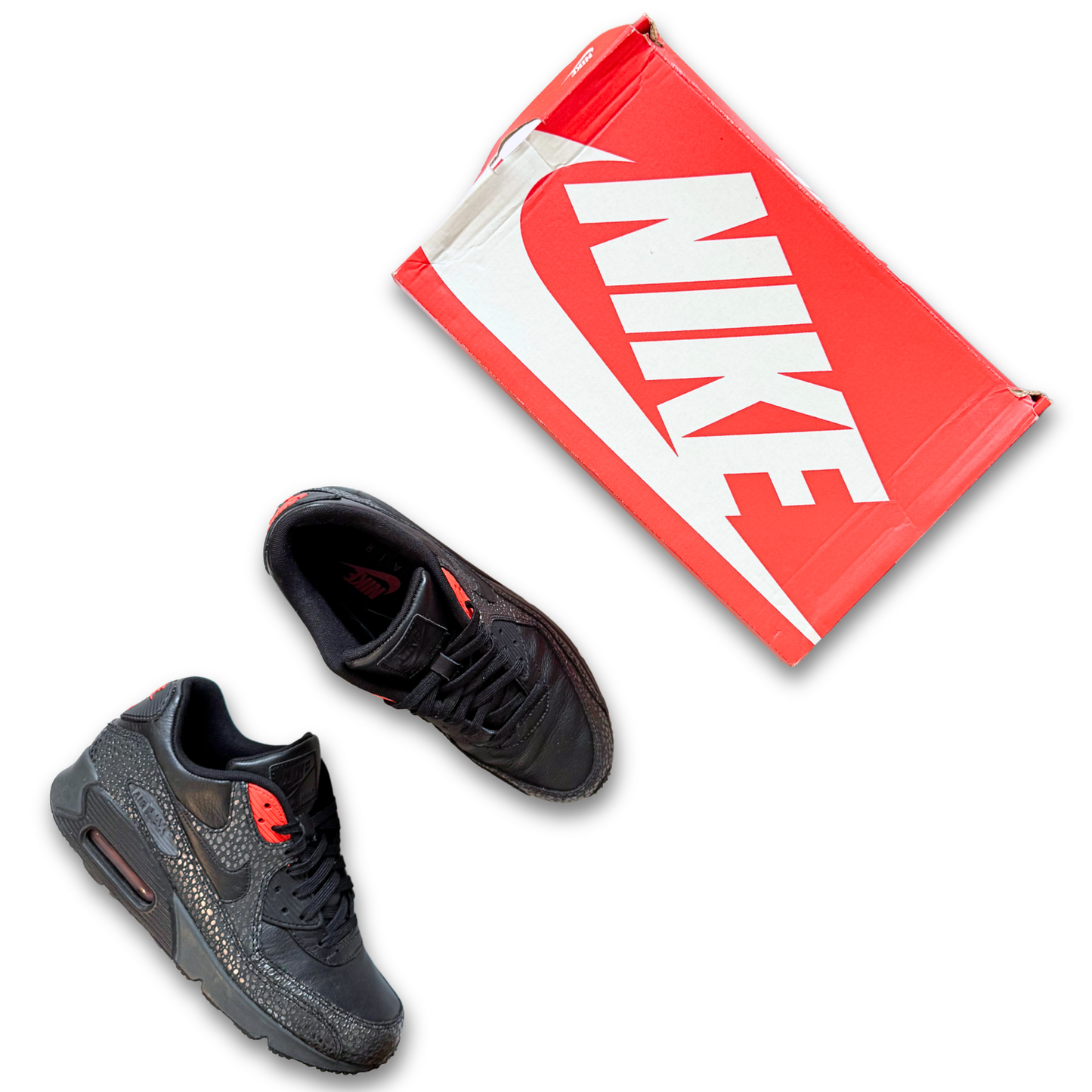 Nike Air Max 90 Deluxe 'Infrared Safari' (US 8.5)