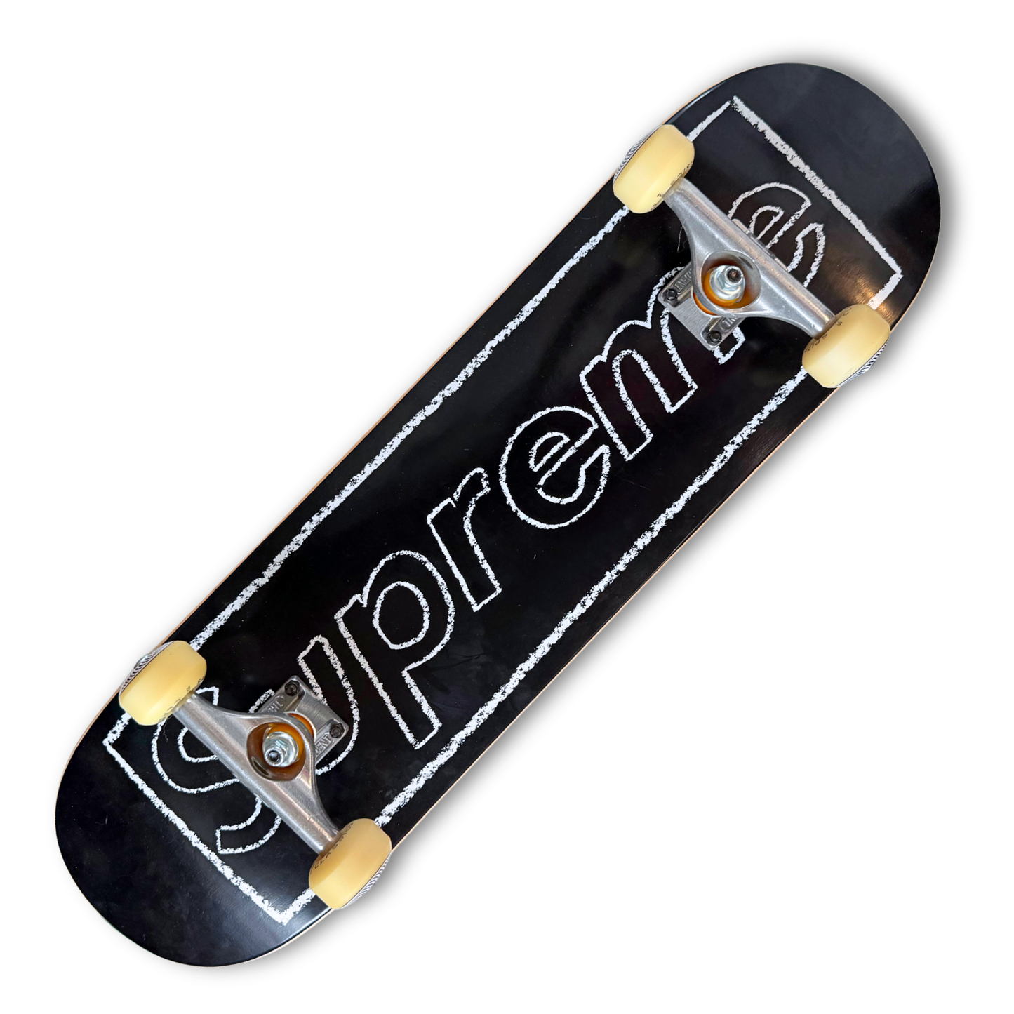 Supreme x KAWS Chalk Logo Skateboard