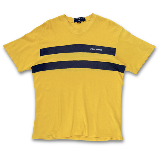 VINTAGE RALPH LAUREN. POLO SPORT KNIT TEE (L)