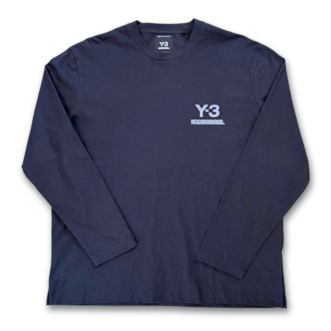 Y-3 x Neighborhood Logo Long Sleeve Tee (L)
