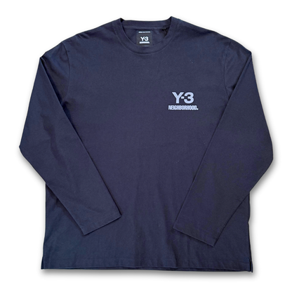 Y-3 x Neighborhood Logo Long Sleeve Tee (L)