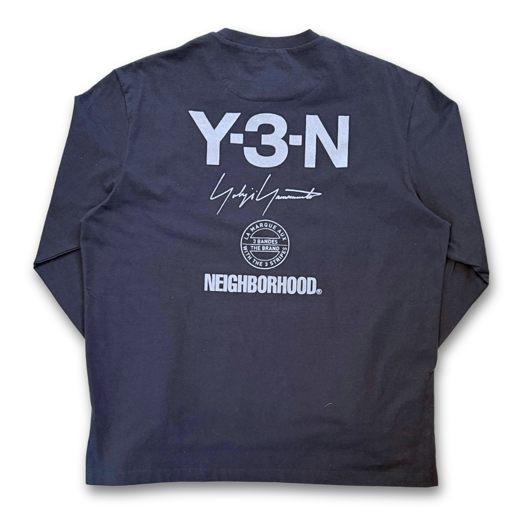 Y-3 x Neighborhood Logo Long Sleeve Tee (L)
