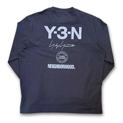 Y-3 x Neighborhood Logo Long Sleeve Tee (L)