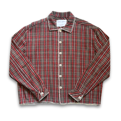 Porter James Sports Boxed Flannel Button up (M)