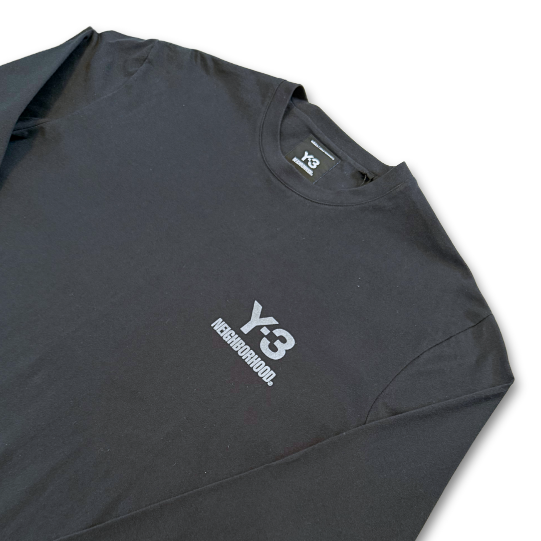 Y-3 x Neighborhood Logo Long Sleeve Tee (L)