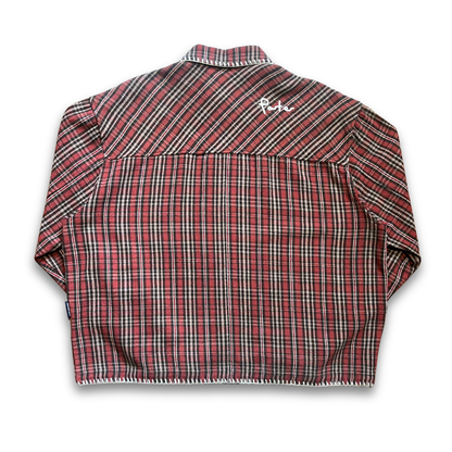 Porter James Sports Boxed Flannel Button up (M)