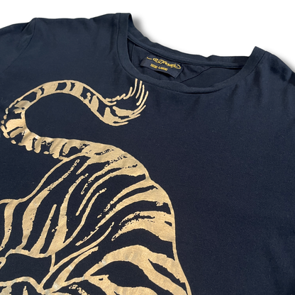 Ed Hardy TIGER-GIANT print t-shirt (L)