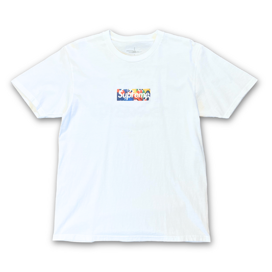 SLAWN X SUPREME BOX LOGO TEE (L)