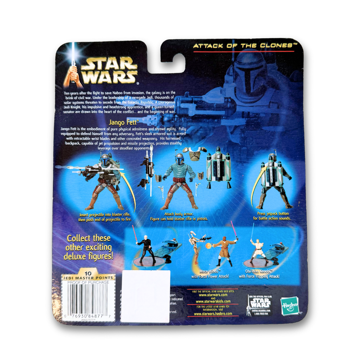 STAR WARS 'JANGO FETT' 2001