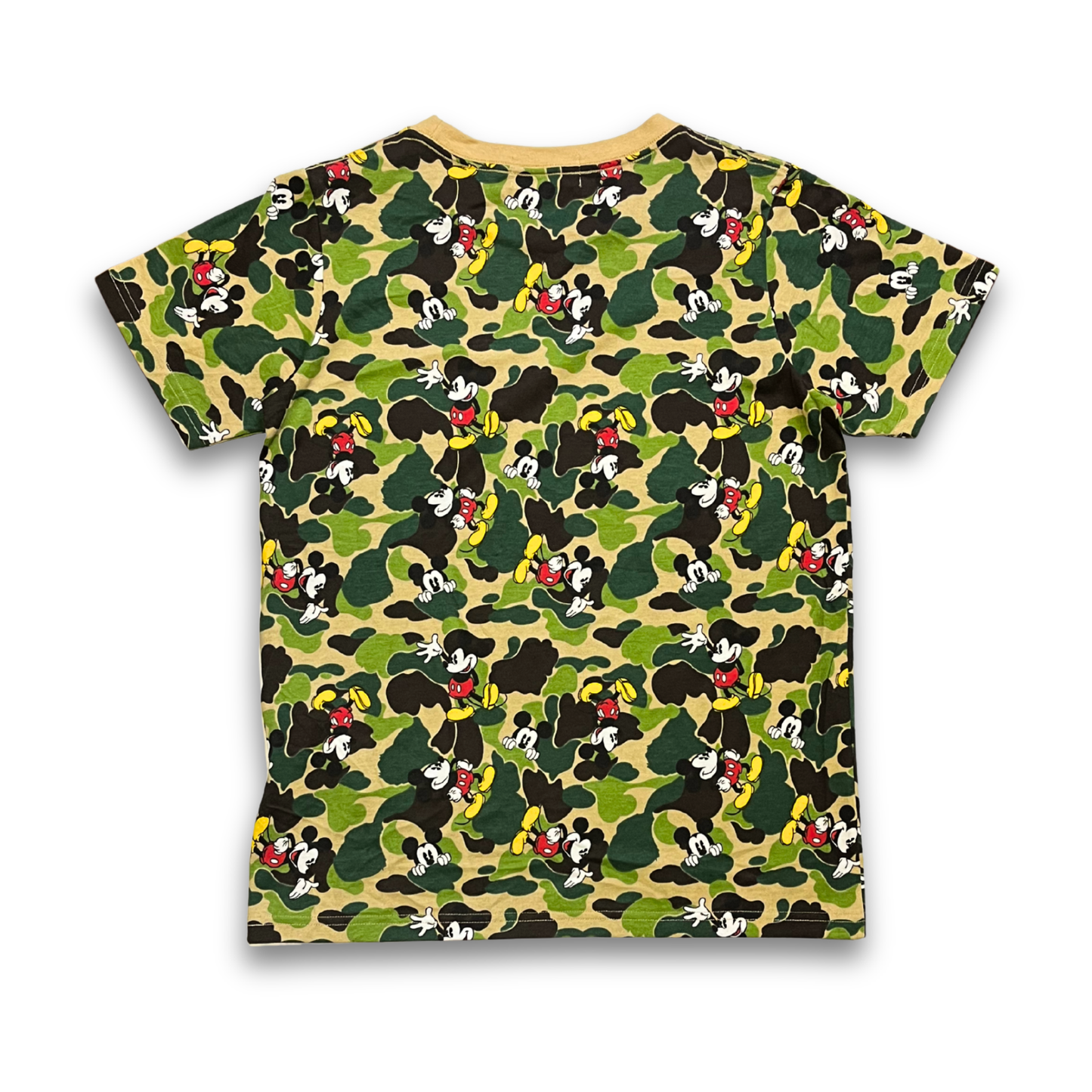 BAPE x Disney Mickey Mouse ABC Camo t-shirt (XS)