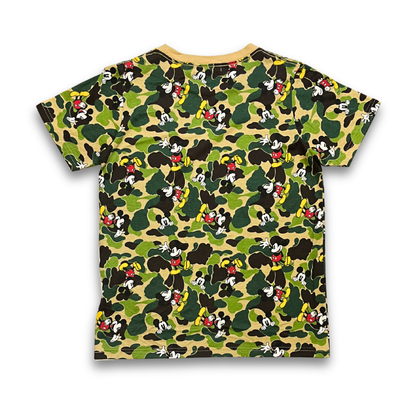 BAPE x Disney Mickey Mouse ABC Camo t-shirt (XS)