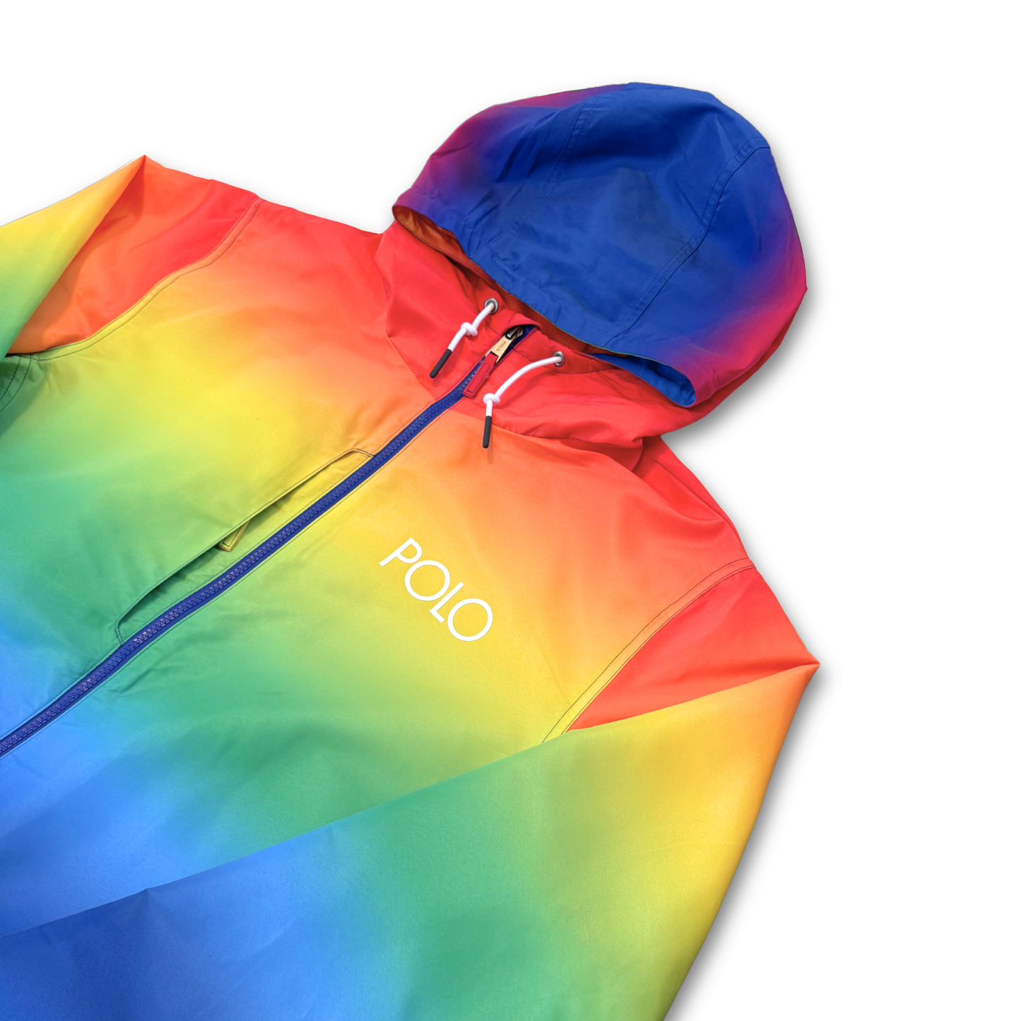 POLO RALPH LAUREN OMBRE PACKABLE JACKET (L)