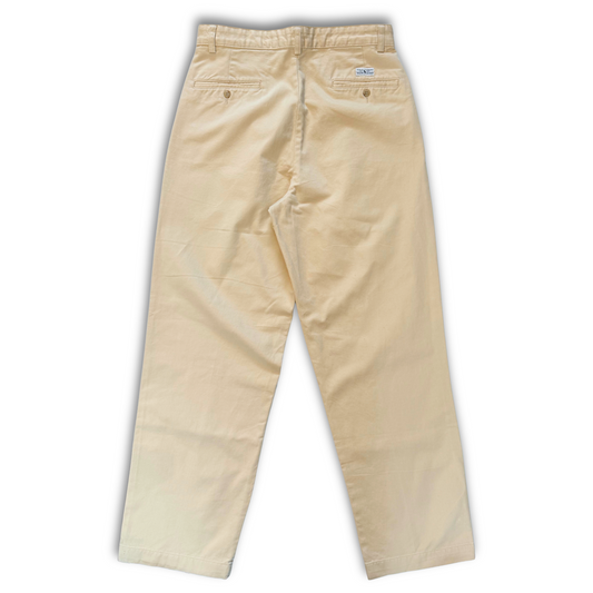 RALPH LAUREN PLEAT CHINO PANTS (30X30)