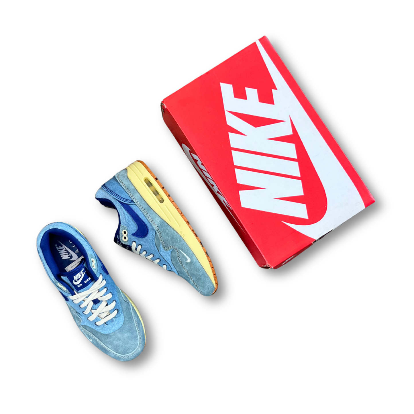 Nike Air Max 1 - PRM  Dirty Denim (US 7.5)