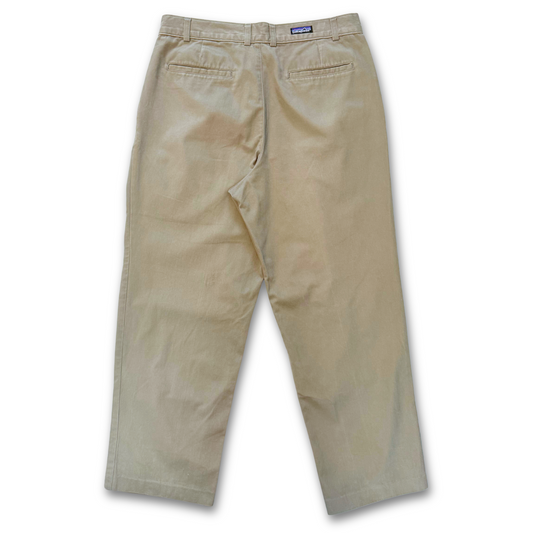 PATAGONIA PLEATED CHINO PANTS (34X28)