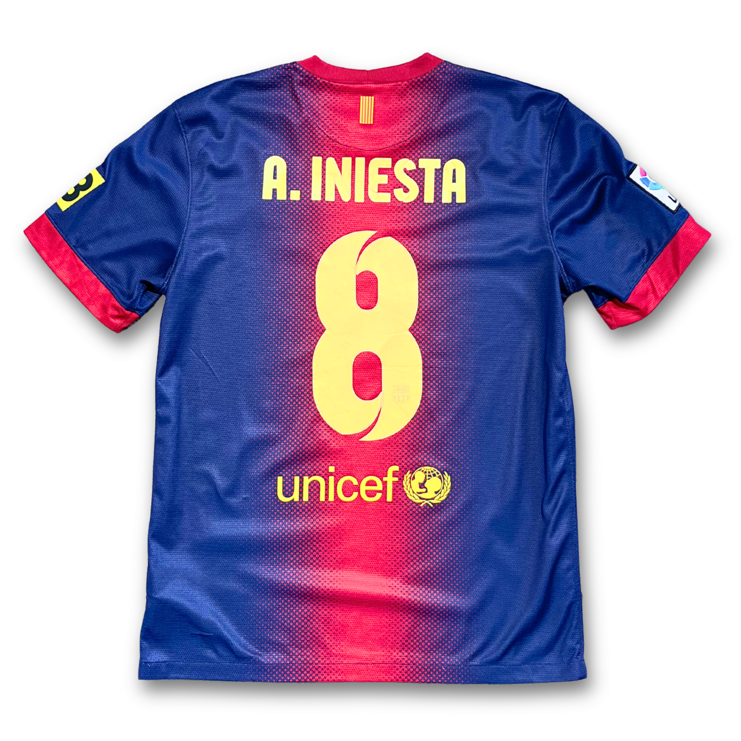Nike Barcelona FC 2012/2013 kit 'Iniesta' (L)