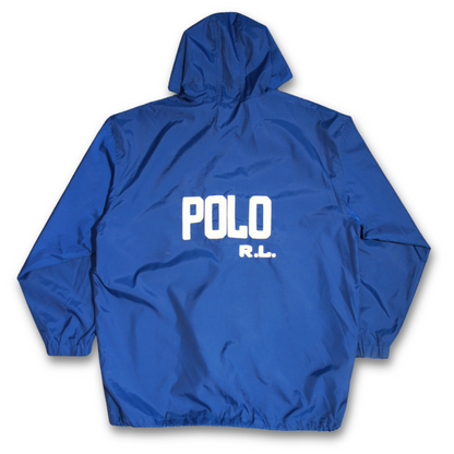 POLO SPORT COP BADGE WINDBREAKER JACKET (L)