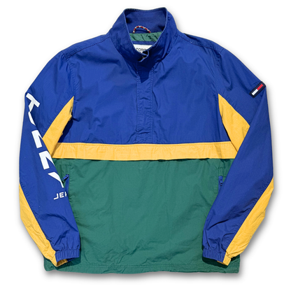 TOMMY JEANS ANORAK PULLOVER JACKET (L)
