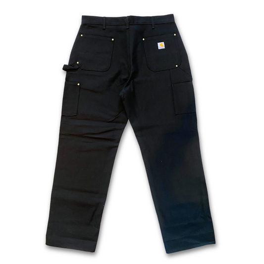 CARHARTT DOUBLE KNEE CANVAS PANTS (38X32)