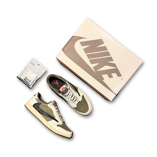 Air Jordan x Travis Scott 1 Low OG 'Medium Olive' (US 12.5)