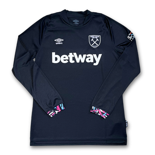Umbro West Ham United 22-23 LS Away Football Jersey (M)