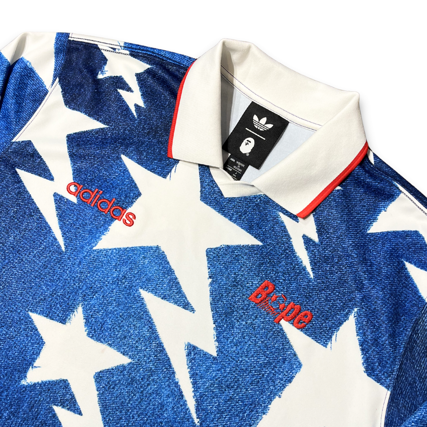 Bape x Adidas Oringials LSL Star Jersey (XL)