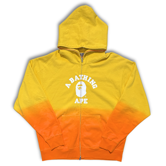 A Bathing Ape BAPE College Gradation Relaxed Fit Full Zip Hoodie