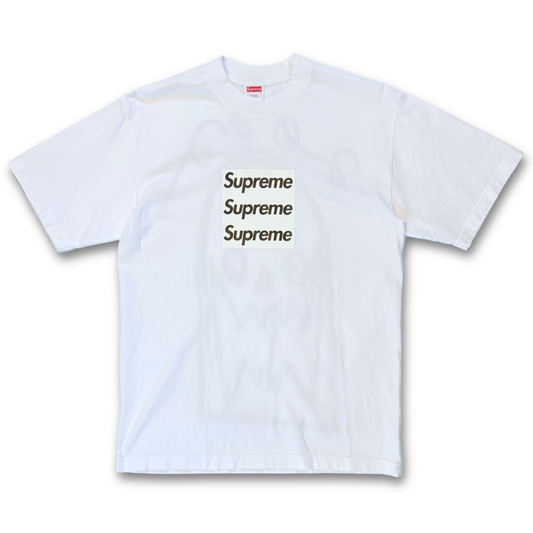 ASSPIZZA SUPREME TRIPLE BOX LOGO TEE (S)