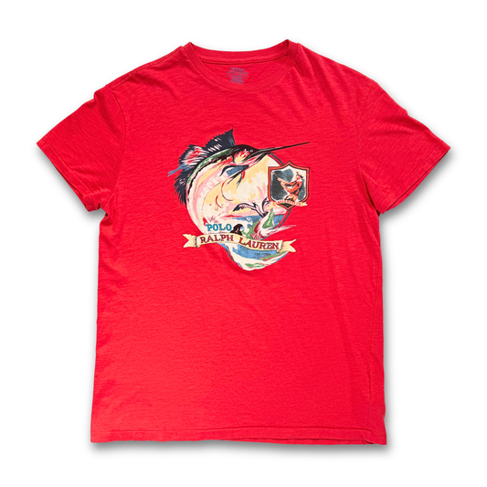 POLO RALPH LAUREN "MARLIN" TEE (M)