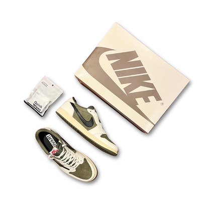Air Jordan x Travis Scott 1 Low OG 'Medium Olive' (US 12.5)