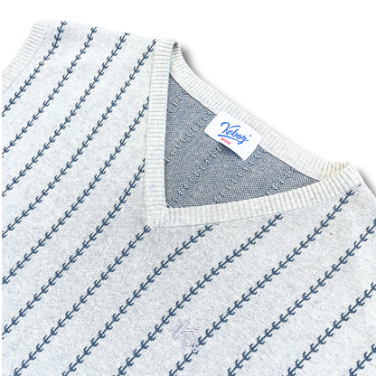 Keboz Ball Stripe knit vest (M)