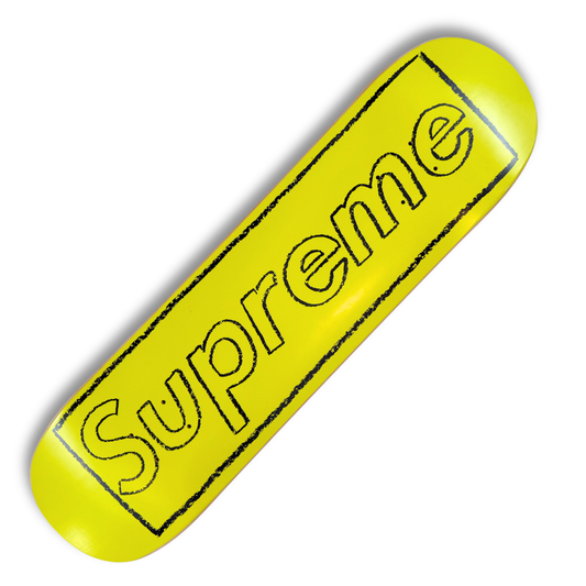 Supreme KAWS Chalk Logo Skateboard Deck