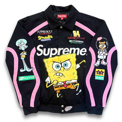 Supreme x SpongeBob SquarePants Jeff Hamilton Racing Jacket (M)