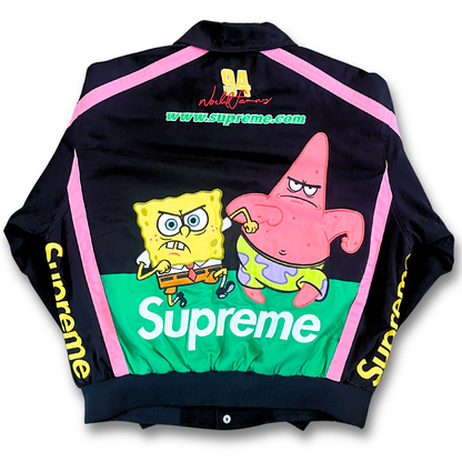 Supreme x SpongeBob SquarePants Jeff Hamilton Racing Jacket (M)