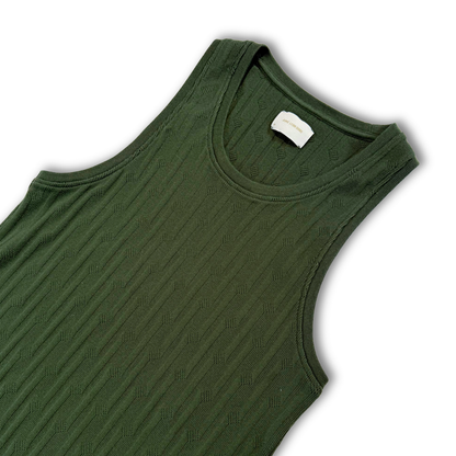 AIME LEON DORE "Pointelle" Tank TOP (M)