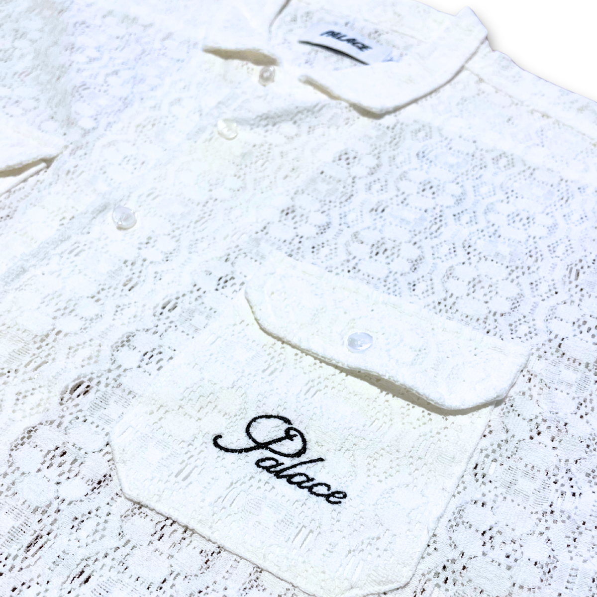 Palace Lace s/s Button up shirt (L)