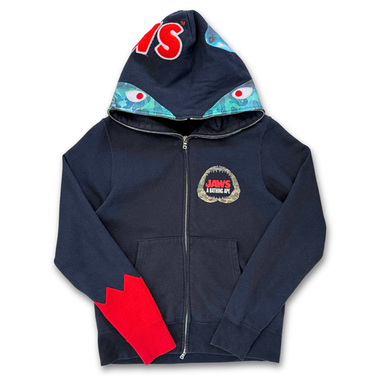 Bape x Jaws Shark Full-Zip Hoodie (S)