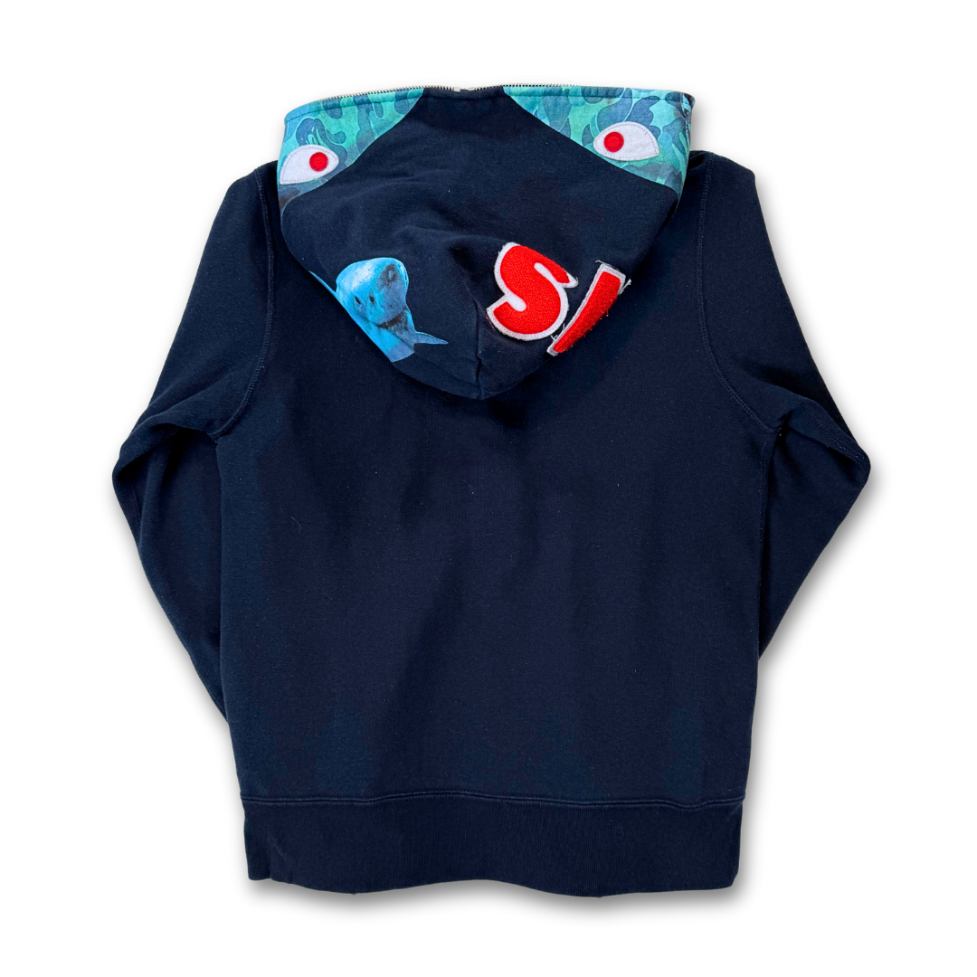 Bape x Jaws Shark Full-Zip Hoodie (S)