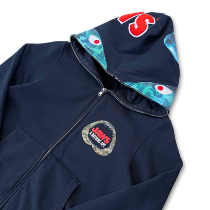 Bape x Jaws Shark Full-Zip Hoodie (S)