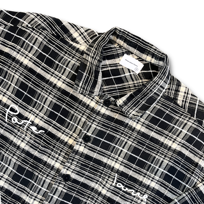 Porter James Boxed flannel button up shirt (M)