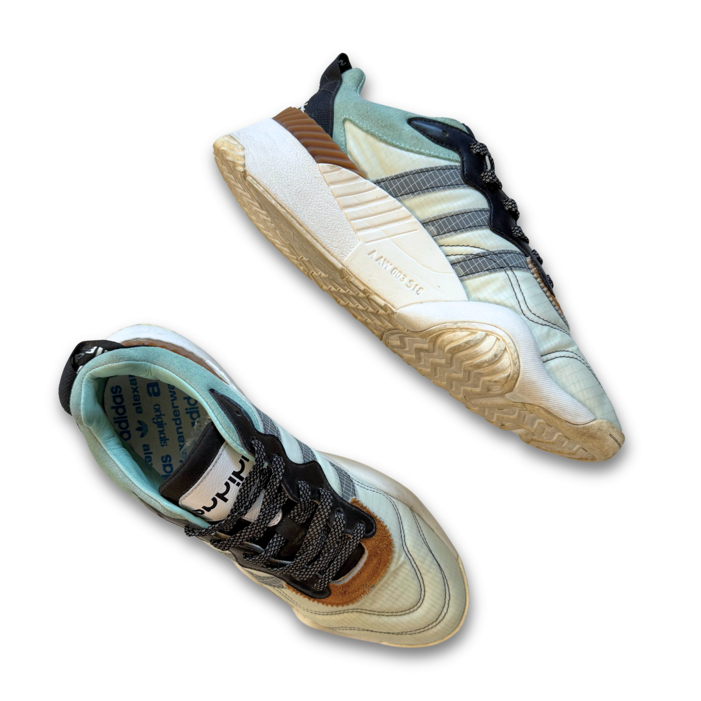 ALEXANDER WANG X ADIDAS 'CLEAR MINT' TURNOUT TRAINER (US 9)