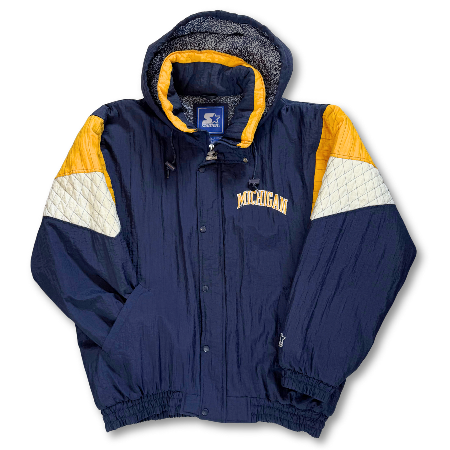 90s Michigan Wolverines Starter Jacket (XL)