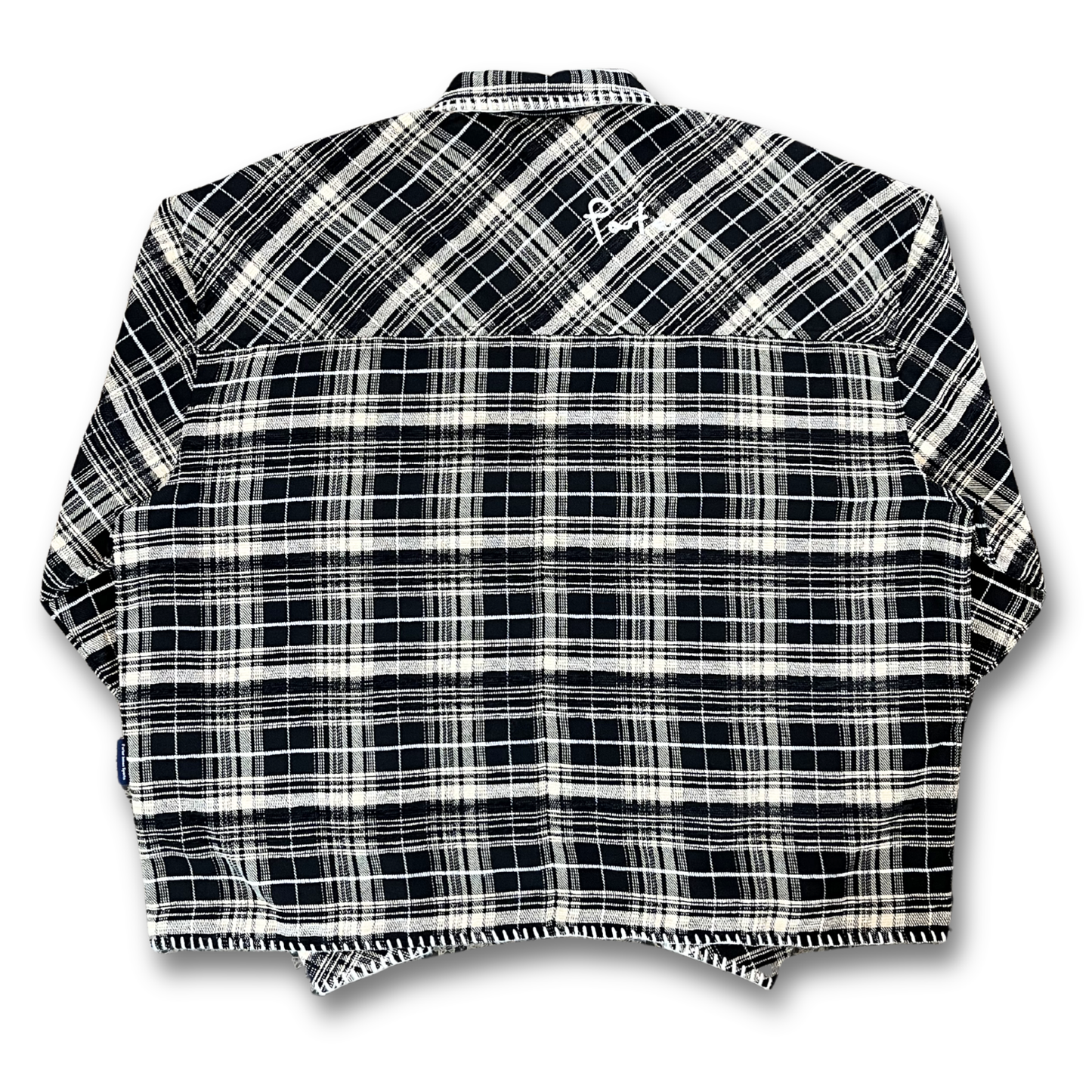 Porter James Sport white stitch button up (M)