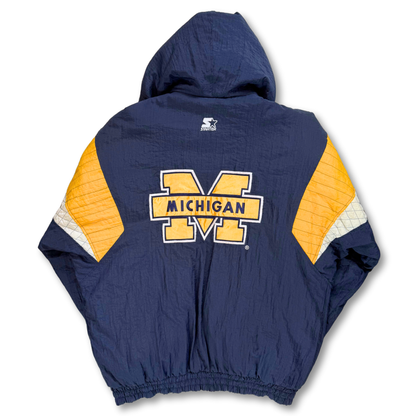 90s Michigan Wolverines Starter Jacket (XL)