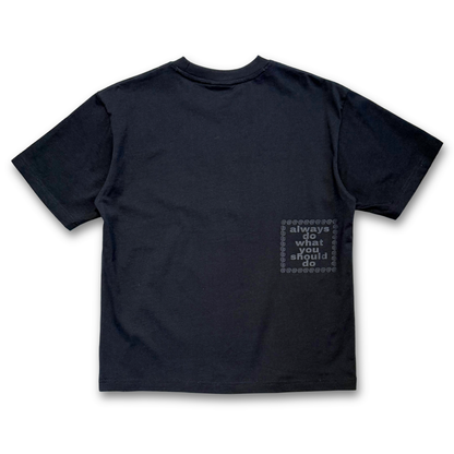 ALWAYS DO WHAT YOU SHOULD DO "SOLID SUN" TEE (M)