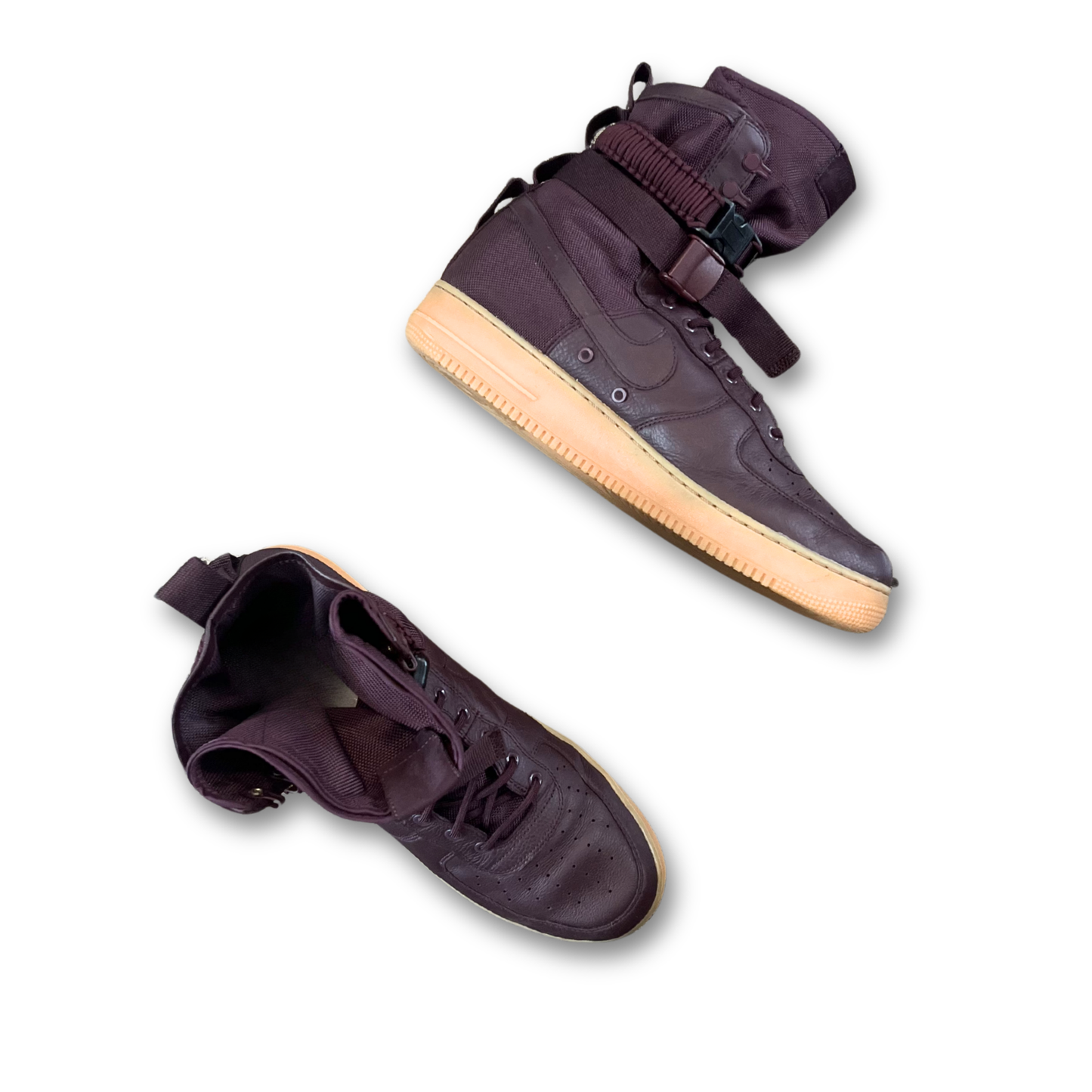 Nike SF Air Force 1 High 'Deep Burgundy' (US 15)