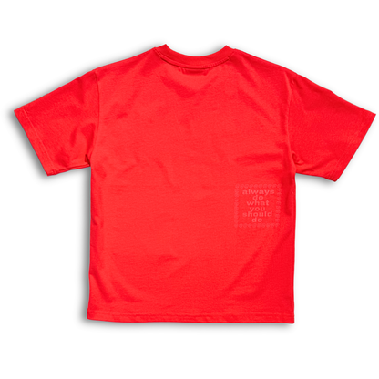 ALWAYS DO WHAT YOU SHOULD DO "SOLID SUN" TEE (M)