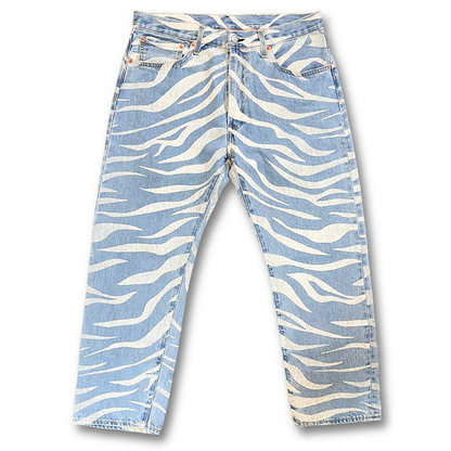 Levi's x CLOT Tiger Print Denim Jeans (34")