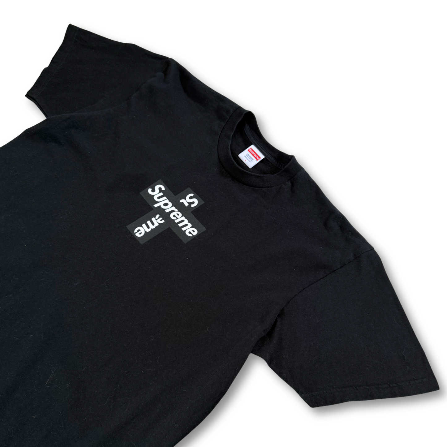 Supreme Cross Box Logo Tee (L)